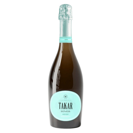 TAKAR - VIN MOUSSEUX EXTRA BRUT -  0.75L 11.5% - PACK DE 6