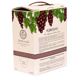 IJEVAN - VIN ROUGE SEC - 3L -11% - PACK DE 6