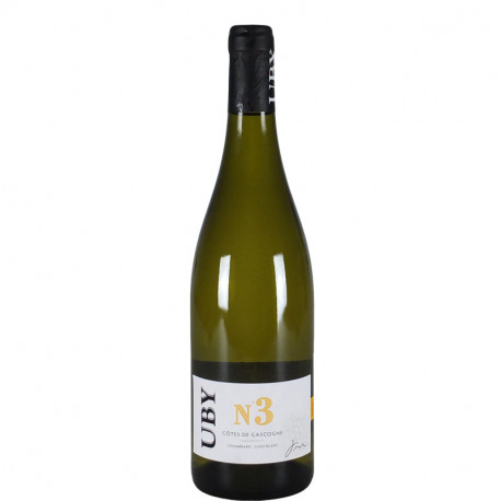 Uby N°3 2018 - Côtes de Gascogne blanc 075l - Pack de 6