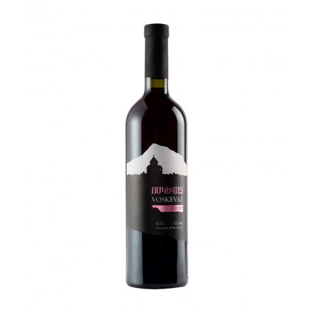 Vin rouge sec Voskevaz 0.75L - pack de 6