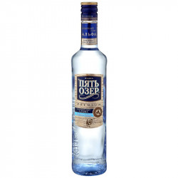 Vodka Pyat Ozer Premium (Пять Озер Премиум) 0.5l - Pack de 6
